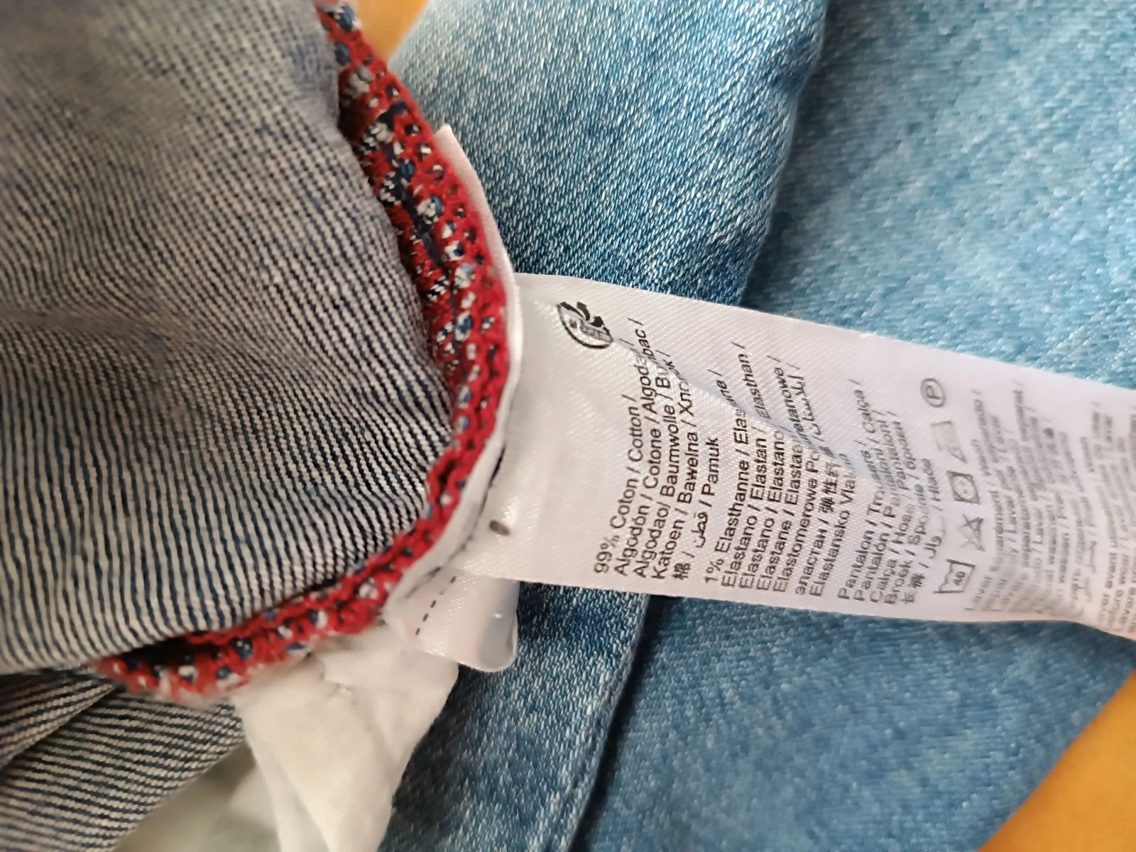 Kiabi slim fit washed jeans size 14 years – photo 6